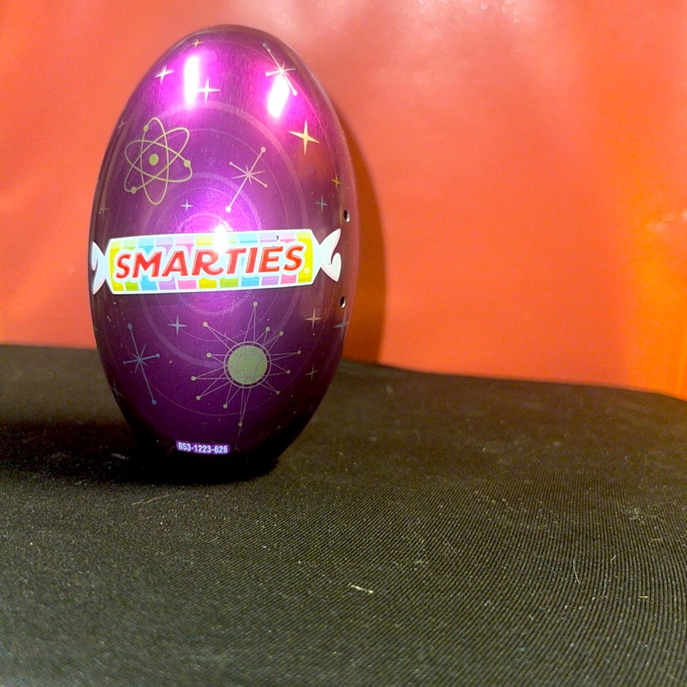 Smarties Tin Container